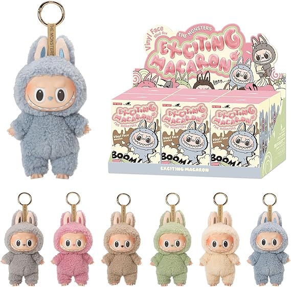 The Monsters - Exciting Macarons Vinyl Face Blind Box, Random Design