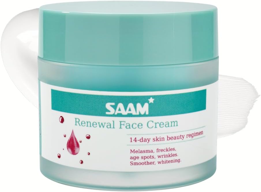 SAAM Renewal Face Cream, Melasma and Dark Spots Treatment - 50g